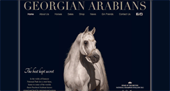 Desktop Screenshot of georgianarabians.com